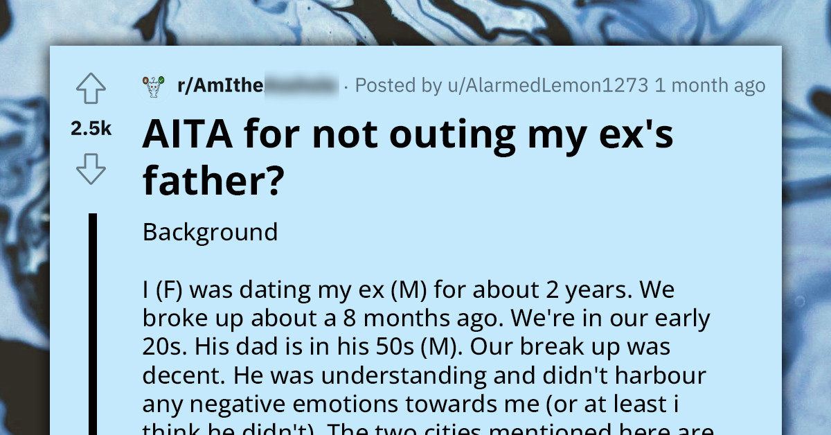 Ex-Boyfriend's Family Upset With Girl For Not Informing Them About Dad's Bisexuality And Crossdressing