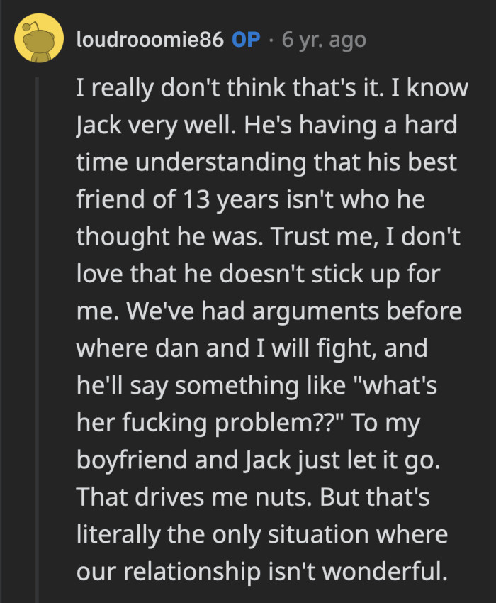 Raising Dan and teaching him manners are not his roommates' responsibilities.