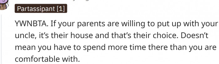 It is their choice, not hers