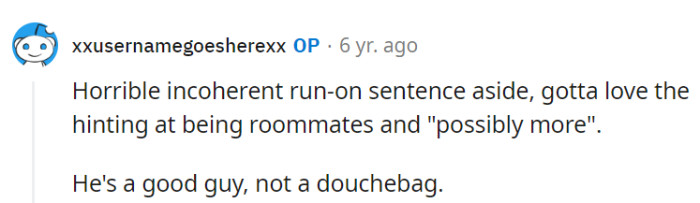 Have We Settled On The *Fact* That He's Not, In Fact, A Douchebag? Lol!