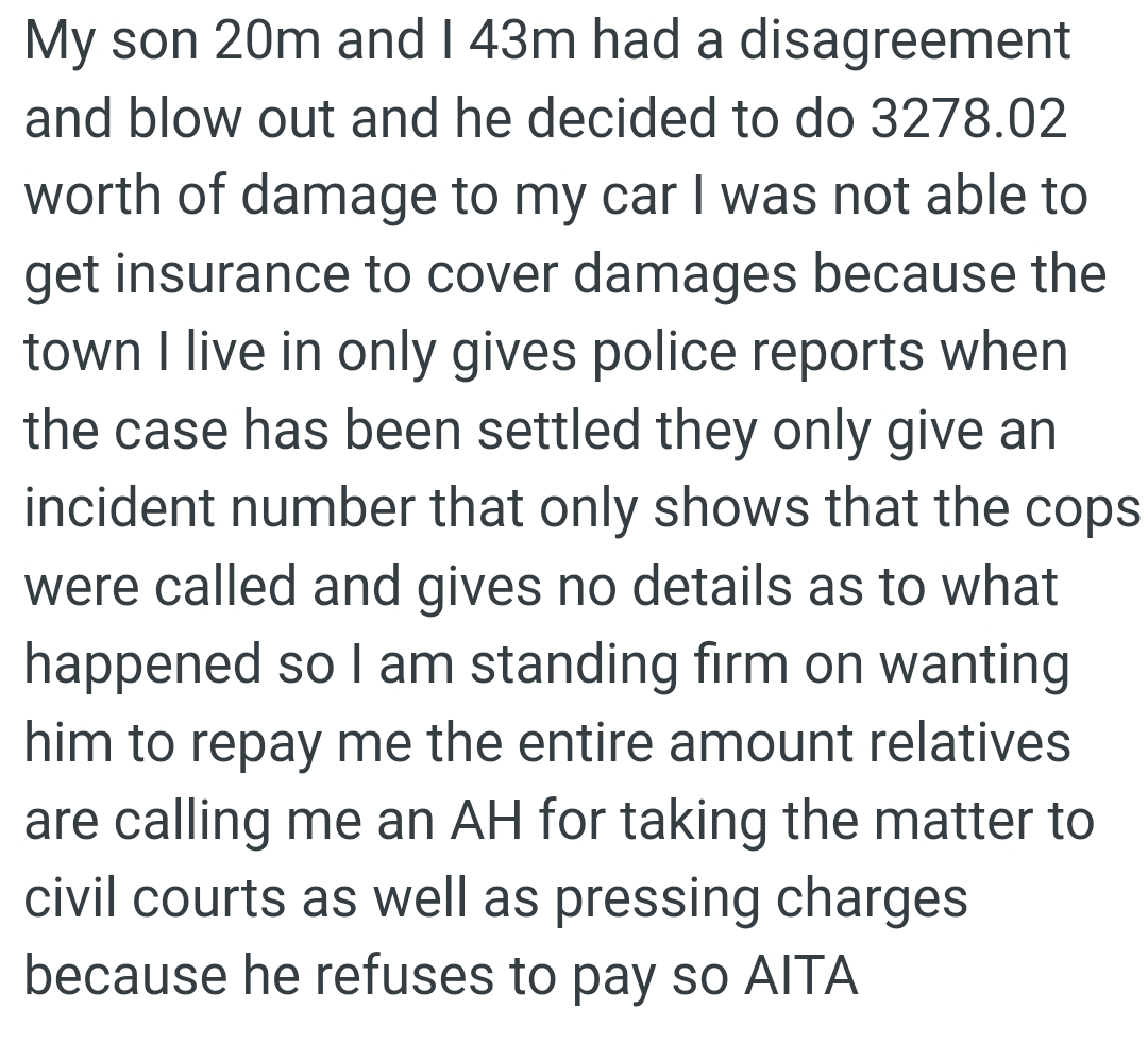 And the story kicks off...