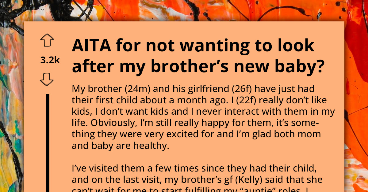 Lady Vehemently Refuses To Take Up ‘Auntie’ Role Due To Her Candid Dislike For Kids, Gets Branded ‘Selfish’ By Disgusted Family