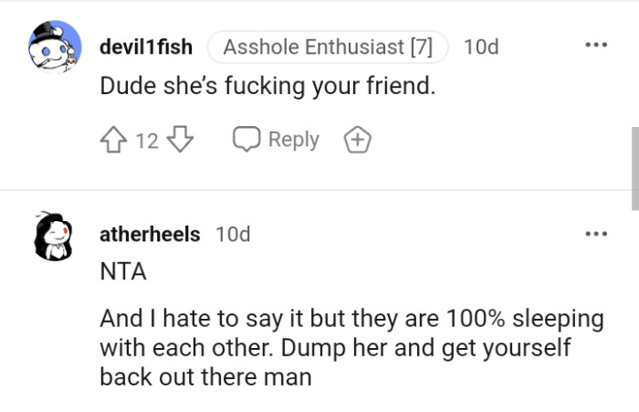 The OP Should Dump Her and Get Himself Back Out There