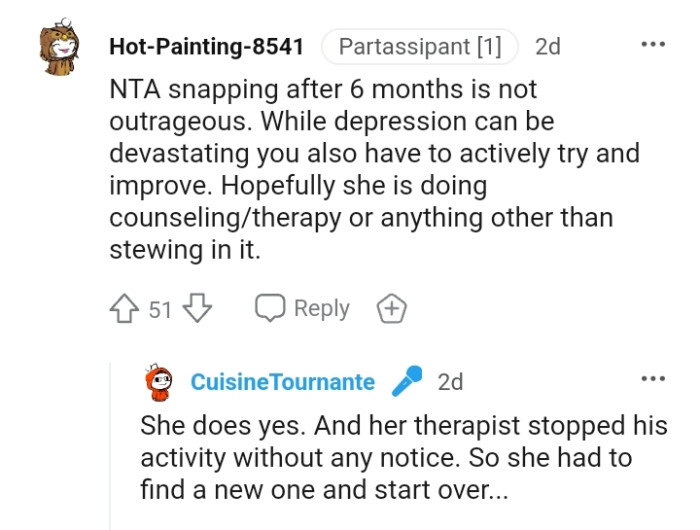 You also have to try and improve