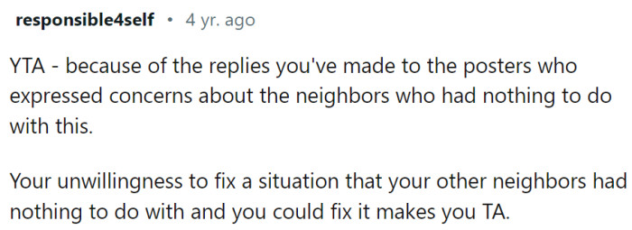 This Redditor is a bit harsh on OP, but they have a point.