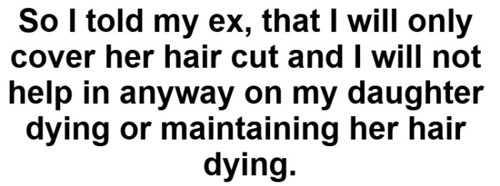 She agreed to cover what she saw as necessary, but nothing beyond that.