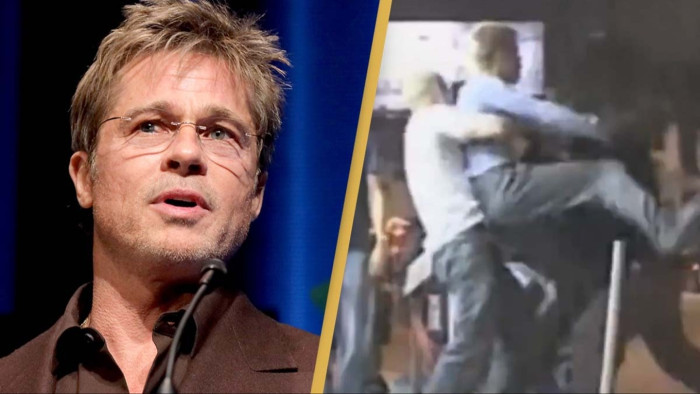 Brad Pitt in public during a chaotic city encounter, stunned onlookers