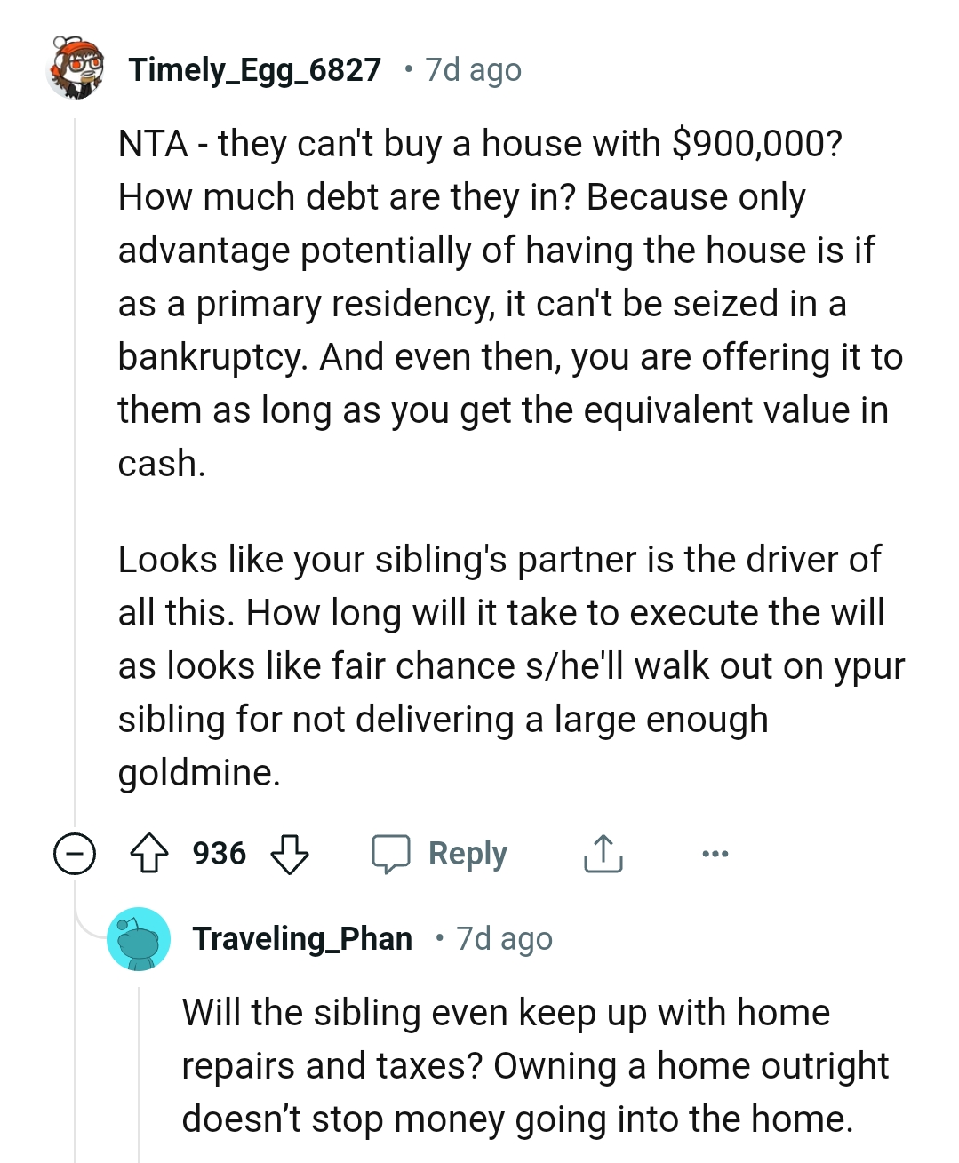 The OP is offering it so long as HD gets an equivalent