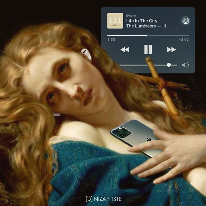 22. Just out here chilling with some good music