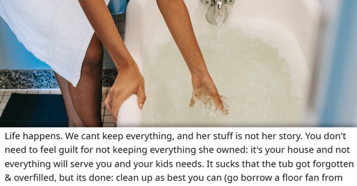 Woman Accidentally Floods Deceased Mother's House After Inheriting It And Feels Absolutely Terrible About It And Wanted To Tell The Story