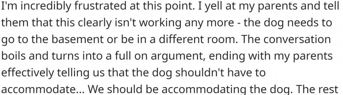 OP was incredibly frustrated.