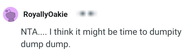 This Redditor just had to sing it like a song