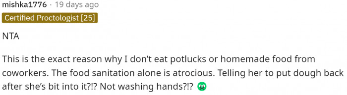 Some people even made it a point to call out how they were not sanitary after the situation happened.