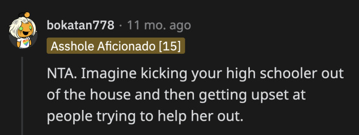 Now the whole town knows as well.