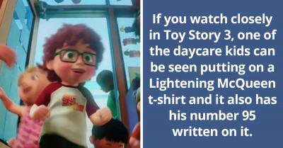 Easter Eggs That Are Hidden So Well In Pixar's “Toy Story” That Most Adults Couldn’t Even Spot Them
