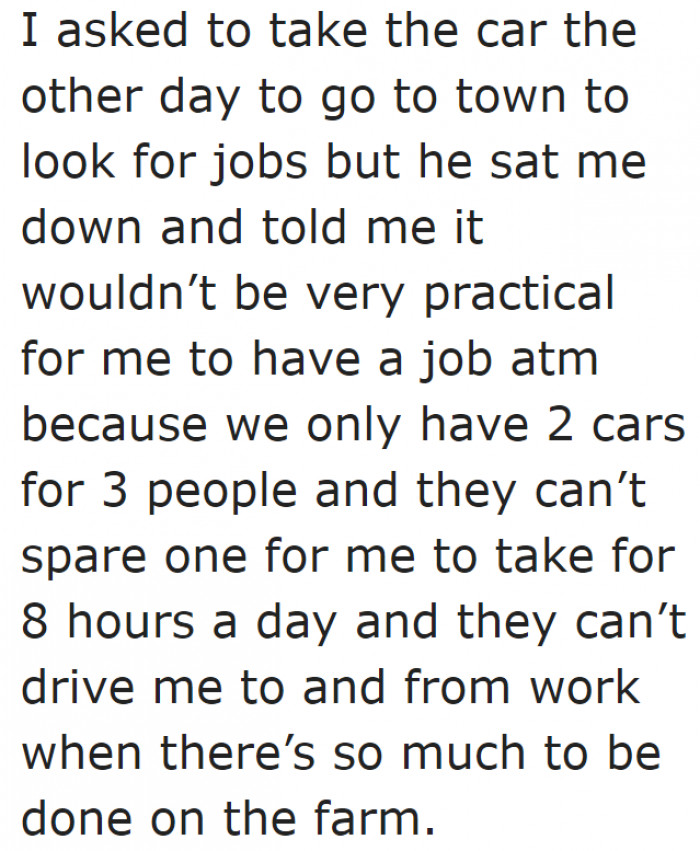 Here come the red flags.