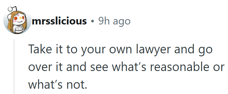 Date night? More like document review night.