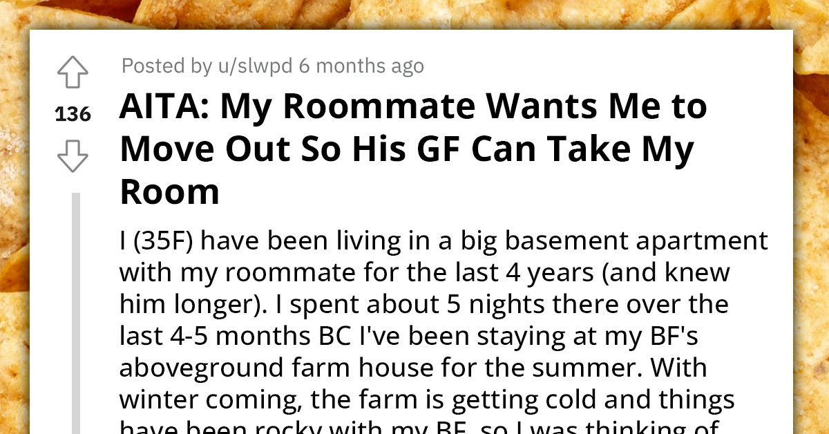 Redditor Spends A Couple Of Months At Her BF's Farm During The Summer, Her Roommate Uses Time To Move In His Girlfriend