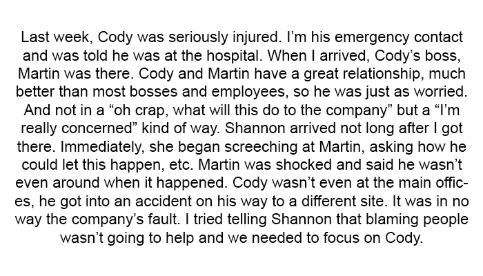 2. “I’m really concerned”