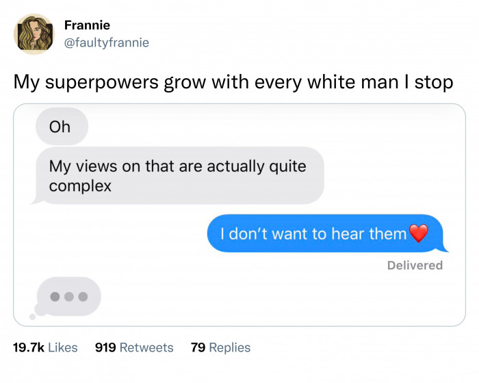 5. He will be dropping a bunch of paragraphs after that.