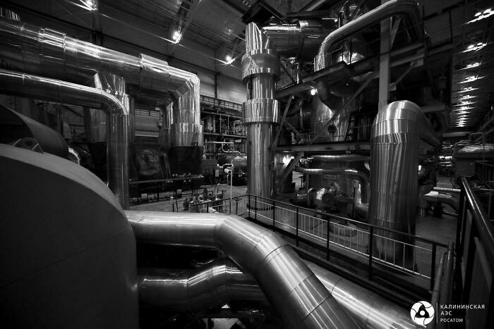 "Turbine Hall In Kalinin Nuclear Power Plant. Photo By Evgeny Fadin/Rosatom"