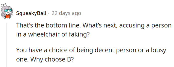 Why choose the a-hole way?