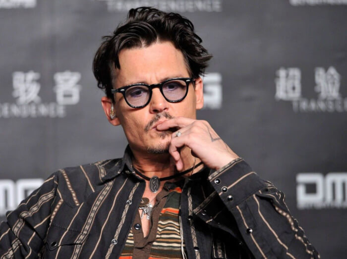 4. JOHNNY DEPP on Photoshoots