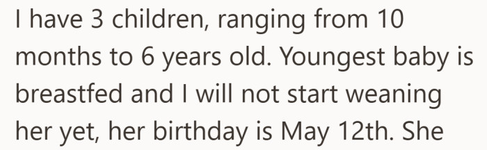 Suddenly, this isn’t just about attending, it’s about everything she has to juggle to get there.