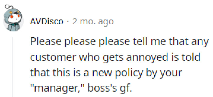 Share the news with the customers