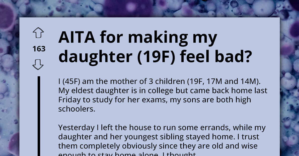 Redditors Roast Mom For Getting Into An Argument With Her Daughter Over An Honest "Peaches" Mistake