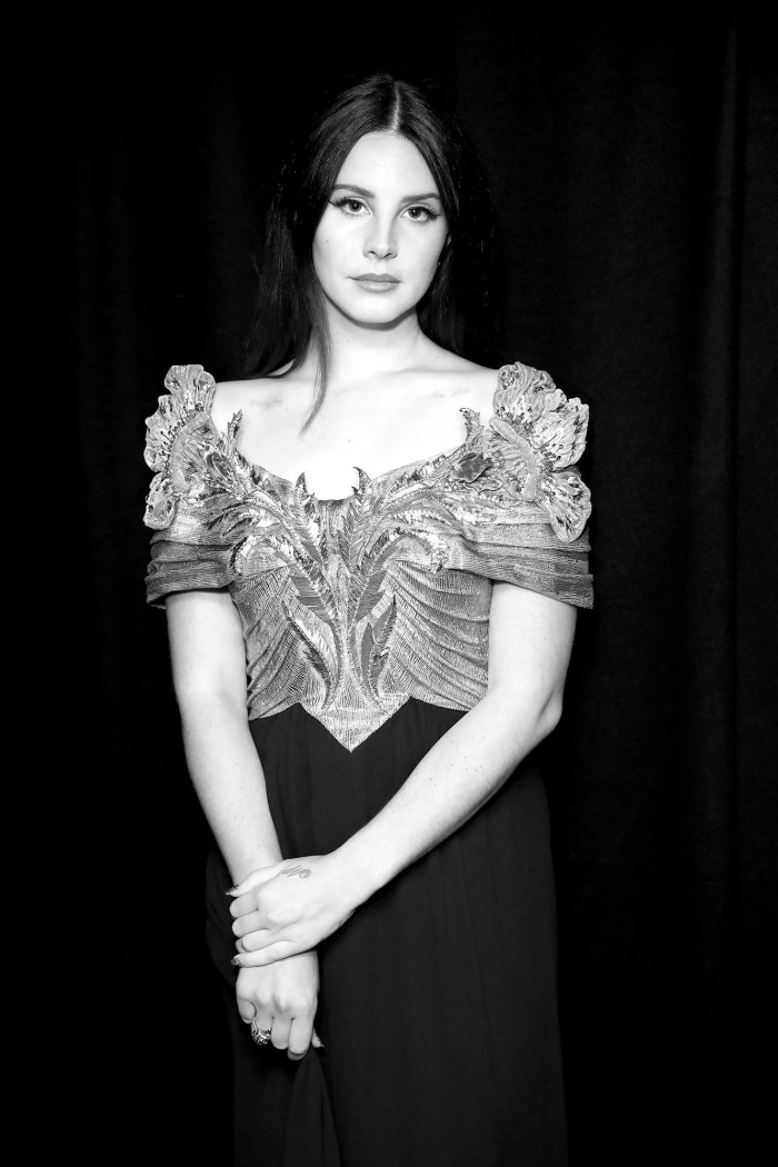 The Summertime Sadness singer appears for a split second, smiling softly before giving a tiny, unmistakable wink.