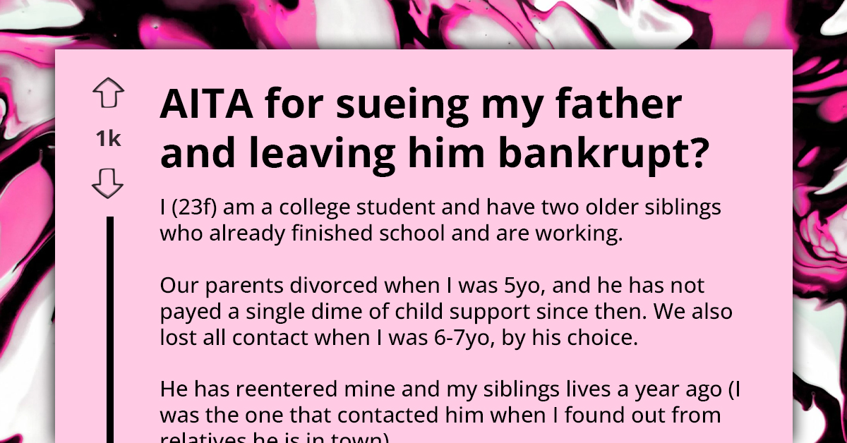 Concerned College Student Contemplates Legal Action Against Estranged Father for Unpaid Child Support, Fears Financial Impact on Him