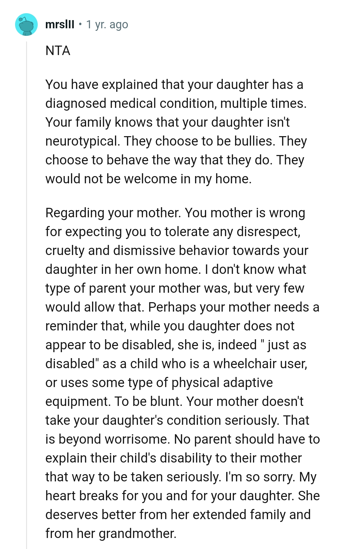 They chose to be bullies