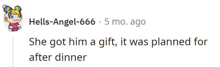The delayed surprise—a strategy straight out of the 'Gift-Giving Chronicles.'