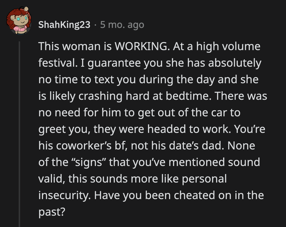 Nothing anyone said would have been enough to convince OP he was being unreasonable.