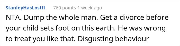 More users believe that she shouldn't tolerate this behavior. She needs to walk away from this marriage.