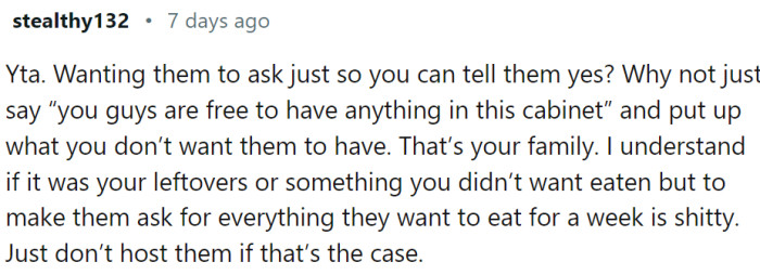 Just don’t host them...