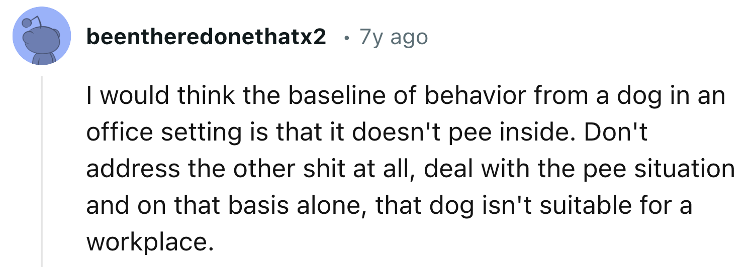 The baseline of behavior