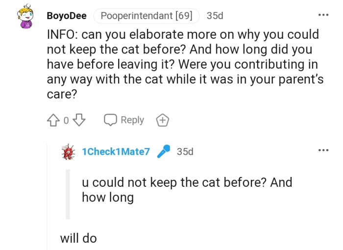 OP has some important questions to answer