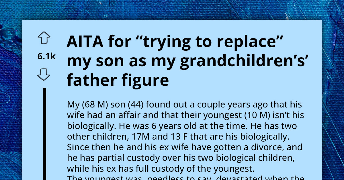 Single Dad Battles Grandpa For Kids’ Affection As They All Seem To View Their Grandpa As Father Figure Over Him