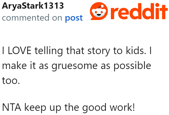 We bet this user typed this with an evil smile.