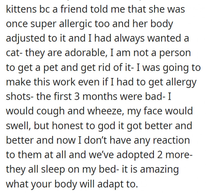 Sometimes you need to push the adaptation a bit...