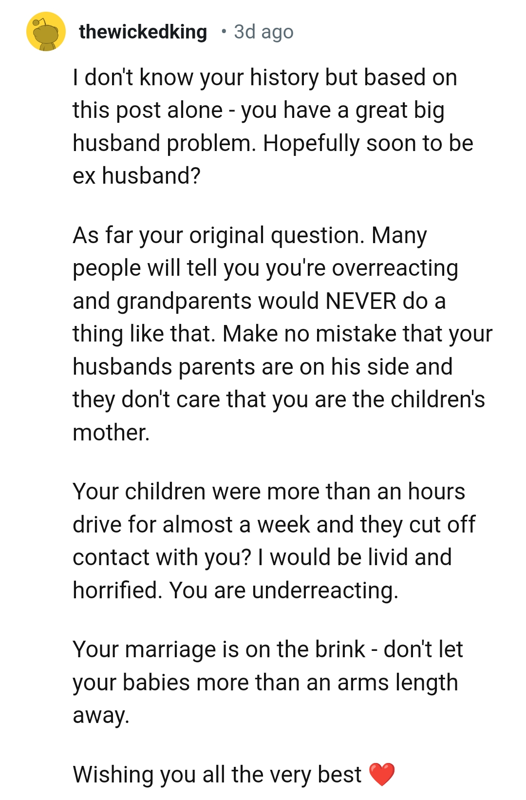 A Soon-to-Be Ex-Husband