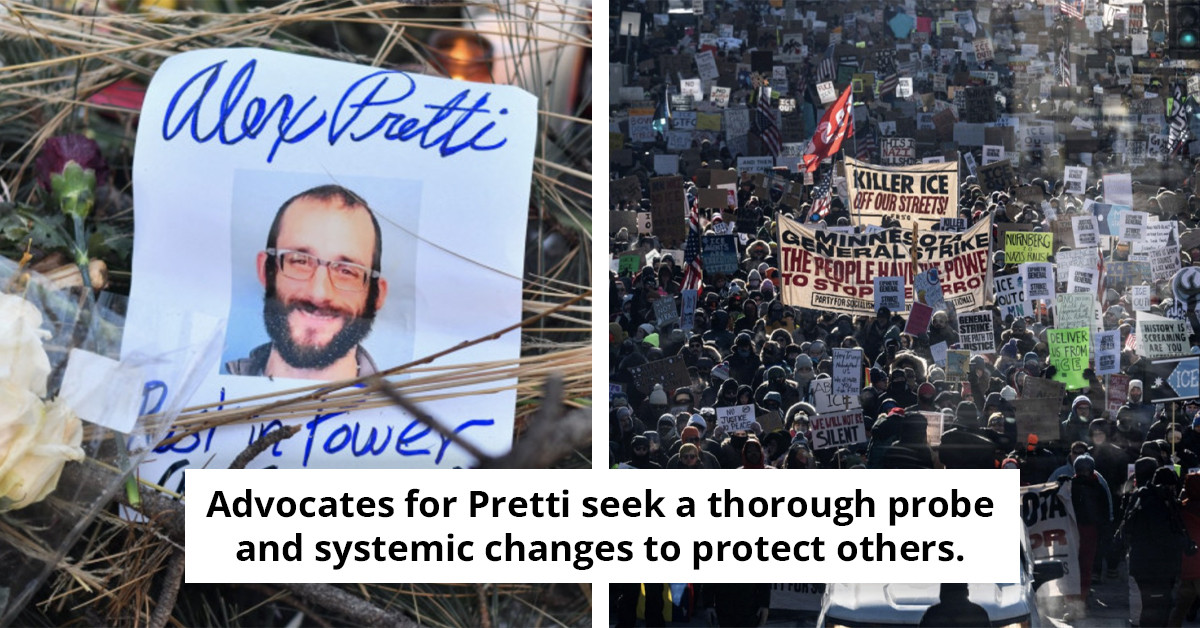 Significant development in the Alex Pretti case as federal agents are put on administrative leave.