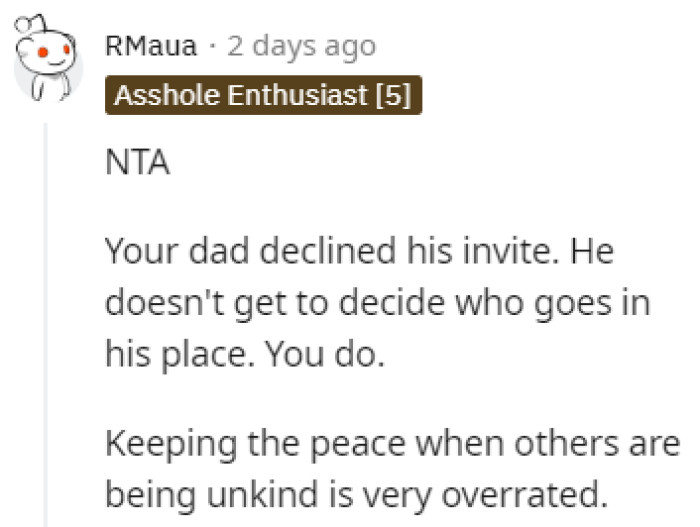 Keeping the peace is overrated