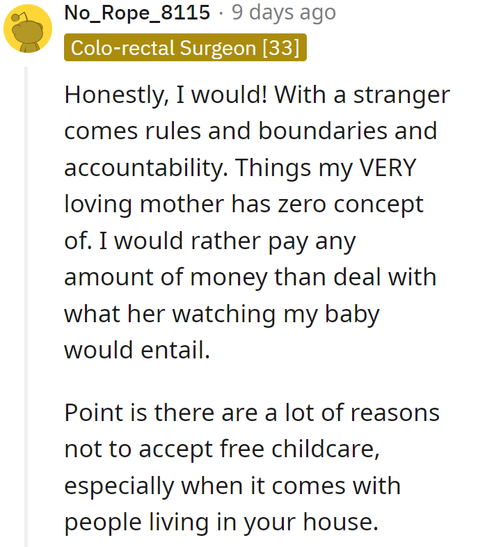 Nanny rules vs. Granny chaos! Paying for peace over family fuss any day!