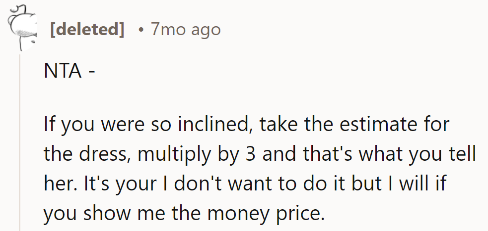 Triple the estimate; that's his 