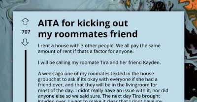 Redditor Gets Into Argument With Roommates After Kicking Out Their Friend For Smoking In Apartment