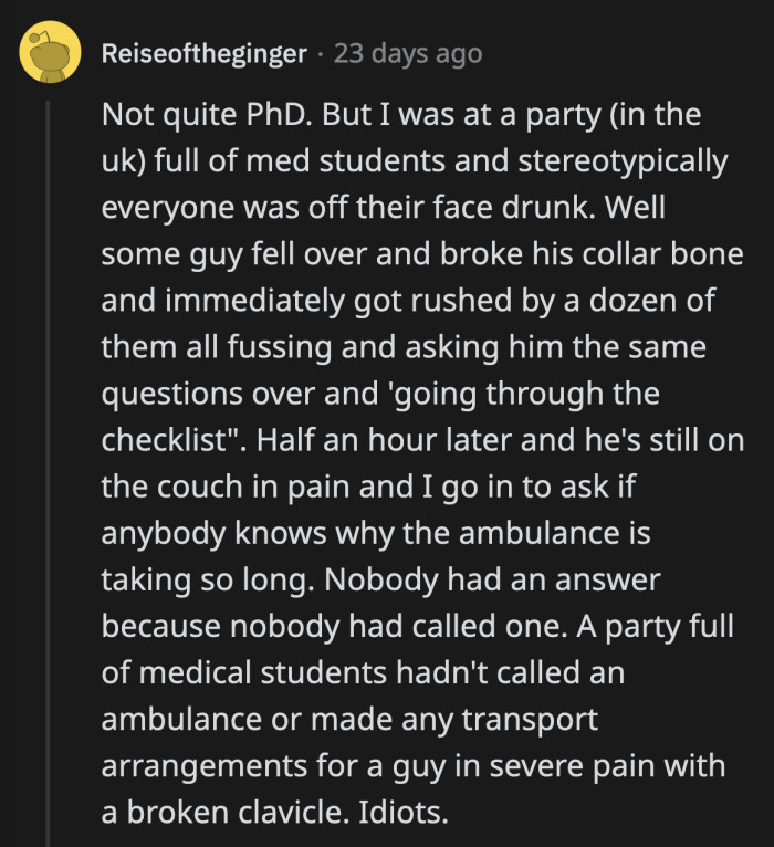 10. They wanted to flex everything they learned but forgot the most important step