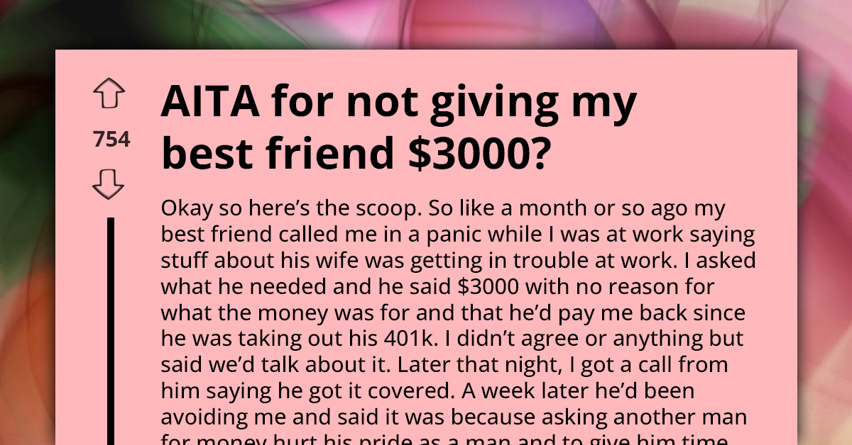 Man Shares How He Lost His Best Friend After Saying No To A $3000 Loan
